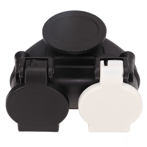 13-pins til 7-pins tilhengerkontakt Adapter Dobbel Socket Plug Conversion Adapter for alle tilhengerkontakter