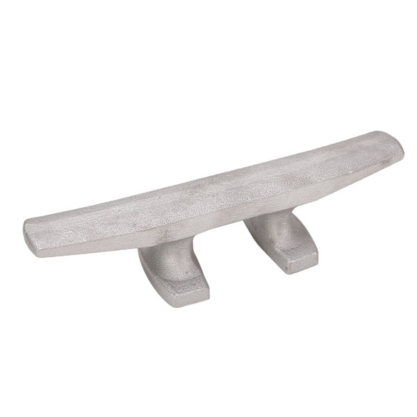 Marine Båd Klampe Skridsikker Blank Overflade Rustfri Aluminium Docking Klampe til Kano Kajak 10in