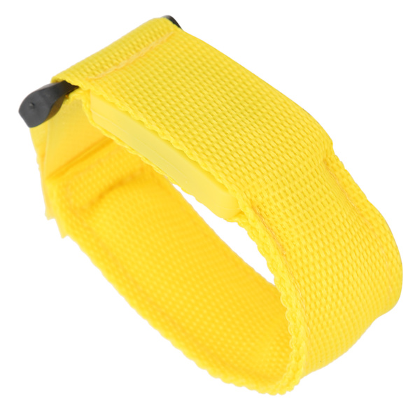LED-armband för löpning och cykling utomhus - Justerbar blinkande armband, Gul
