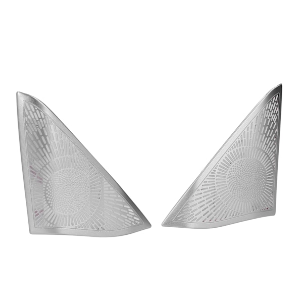 2 st bildörrhögtalarskydd Trimdekaler Aluminiumlegering Ersättning för Benz E Class W212 2013-2016