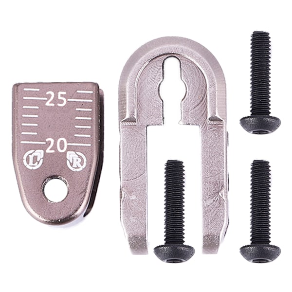 Styrearmløsning i aluminiumlegering med 24T tenner for 1/8 1/10 RC-bilmodell (titan N10308T)
