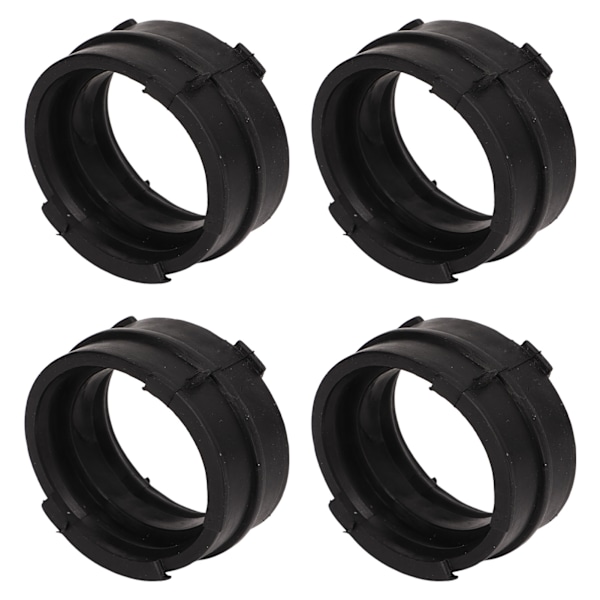 4 stk forgasser Innsugsmanifold Støvler Ledninger Svart gummi Erstatning for Magna VTR250 VT250 MC20 VT250F VTZ250 VT250