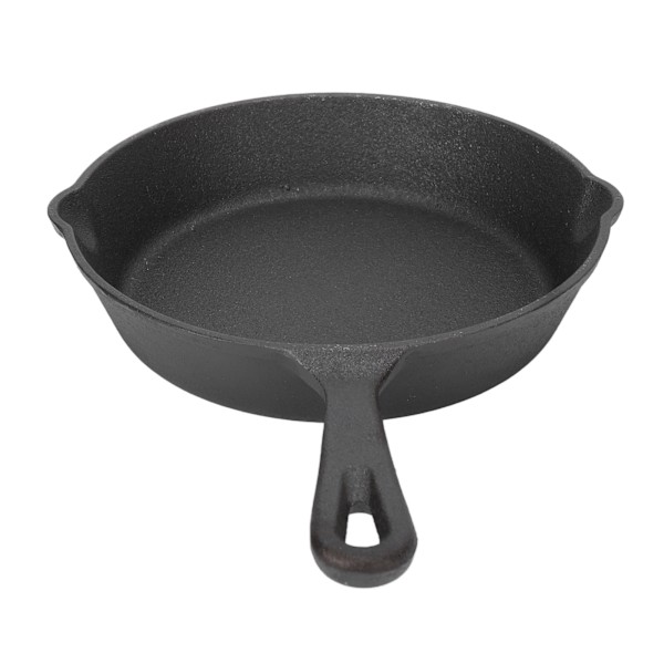 Förkryddad gjutjärnsstekpanna för jämn värme - 20cm/7.9in