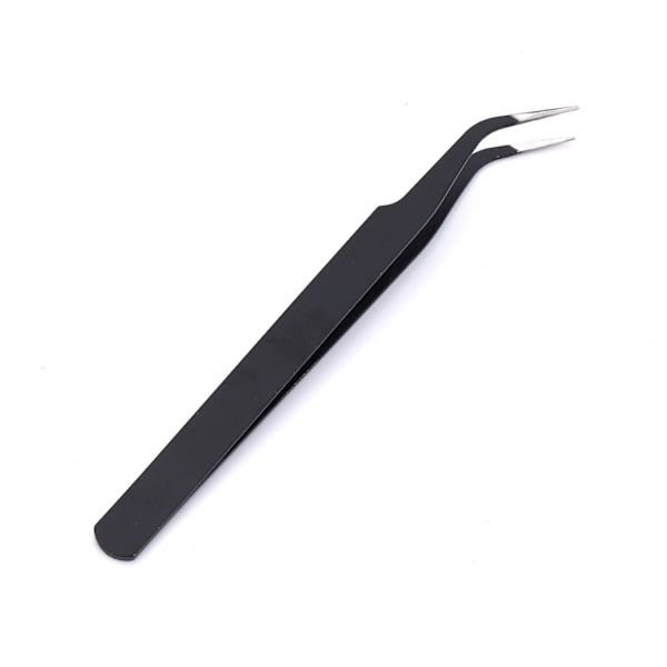 【BEMS】Black Tweezer Set Compatible with Eyelash Extension (2-pack) 32