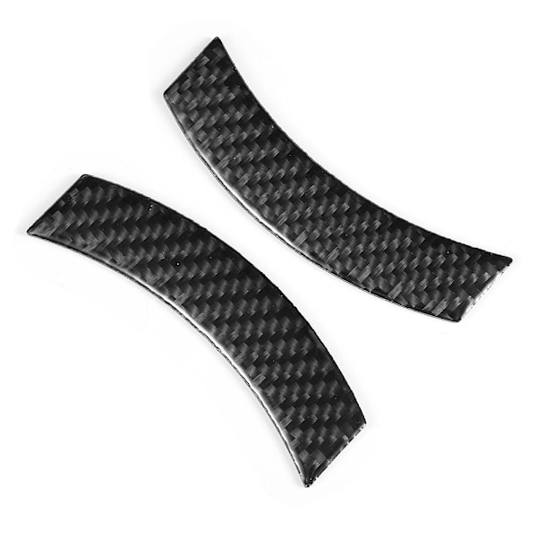 2 stk. Kulfiber Bilkonsol Navigation Ramme Trim Klistermærker Passer til Mini Cooper Countryman F60