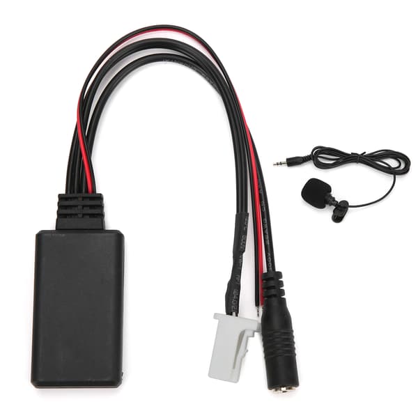 Bluetooth Audio AUX-indgangsadapter Mikrofon Håndfri kabelforbindelse passer Kompatibel med Suzuki Swift/Vitra/Jimni