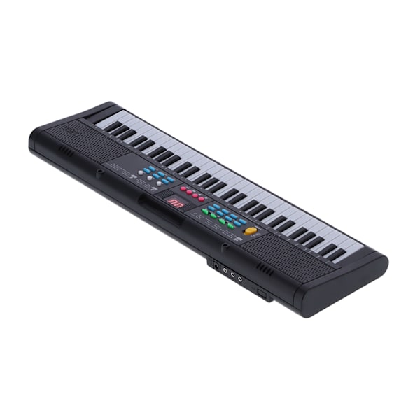 Keyboard Klaver Instrument 61 Tangenter Elektrisk Digital Multifunktionel med Mikrofon MQ6186