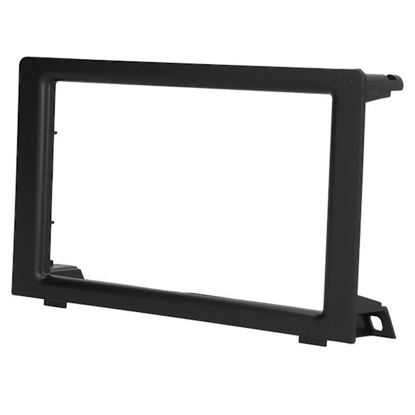 2‑DIN Facia Trim Navigation Fascia Central Control Stereo Radio DVD Panel til Saab 9‑3 2007‑2010