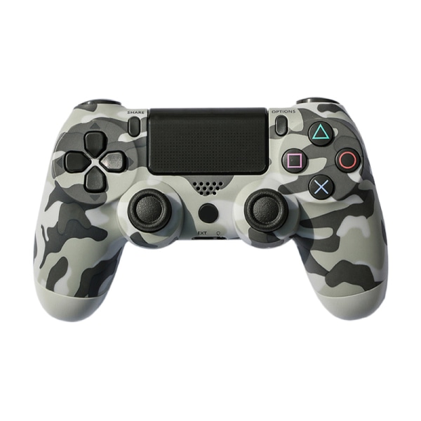 BE-PS4-Controller Wireless Bluetooth Vibration Konsole Boxed Game Controller-Tarngrau