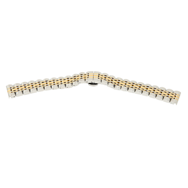 Professionellt utbytessmycke för klocka, justerbar längd, tillbehör, guld, 12 mm / 0,47 tum