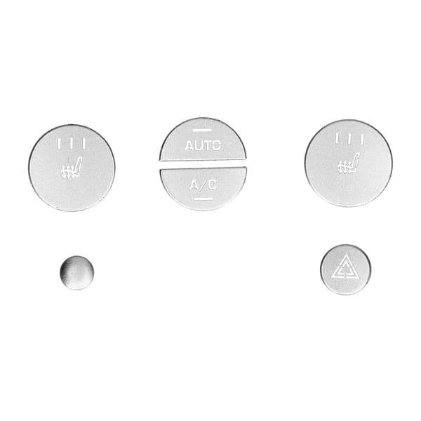 6 stk Senterkonsoll Knottdeksel Trim Erstatning for Land Rover Range Rover Evoque 2012-2018