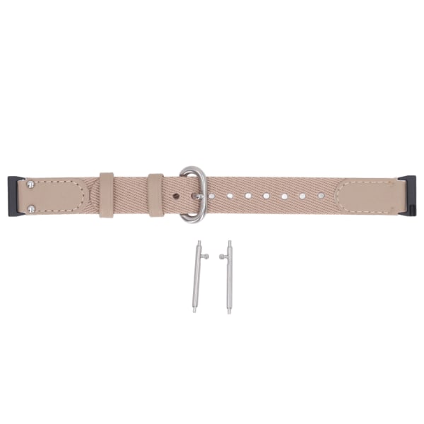 BEMS Replacement Watch Band for Fit Mini Sporty Style Adjustable Breathable Canvas Wristband Apricot