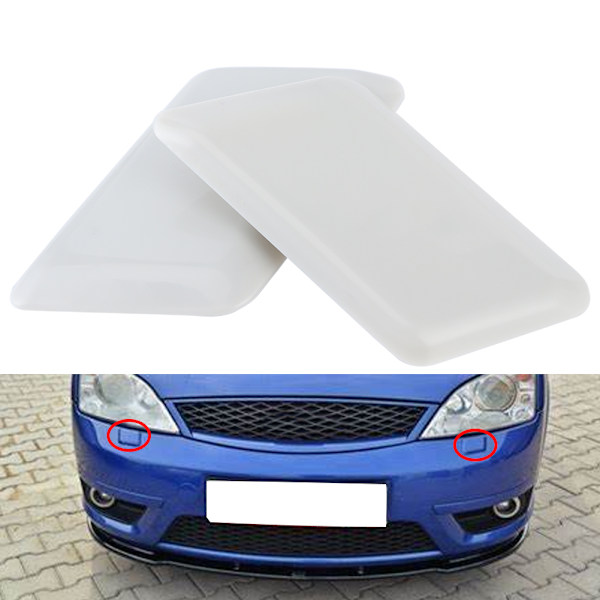 Par Headlamp-Tvättsprutarlock-Set 1301040 1301038 Passar för FORD MONDEO MK3 III 2000-2007