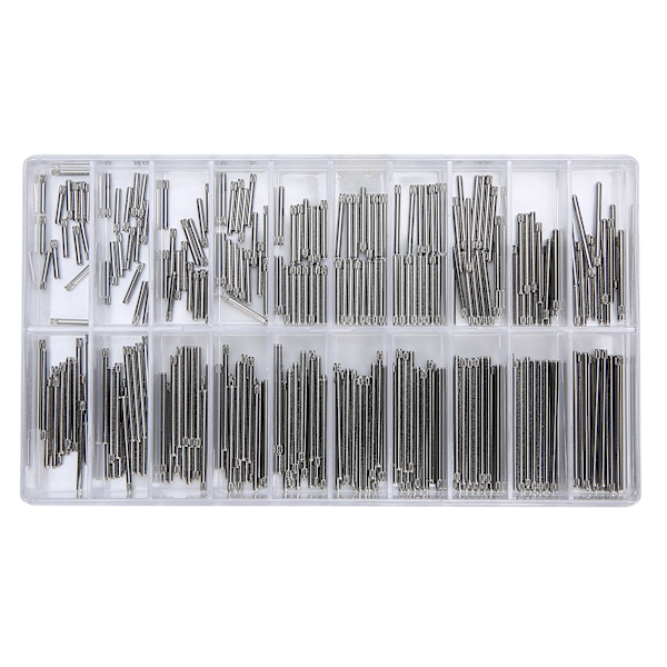 Ersättningsarmbandstift för klocka, 1,2 mm tjocklek, 8-27 mm, klocktillbehör