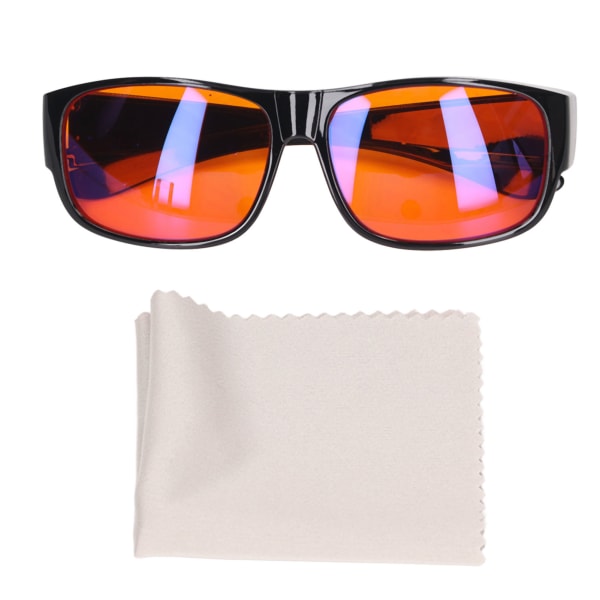 Blått lysblokkerende briller 400‑500nm Anti-stråling UV-bestandige dataspillerbriller for lesebrilleglass