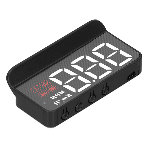 OBD2 HUD Head-Up Display Vindruteprojektor Multifunktionsmätare Alarm Trötthetskörningsvarning