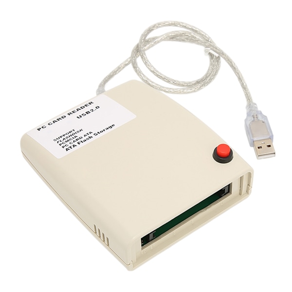 USB2.0 PCMCIA Kortlæser 68 Pin 20G Stabil Transmission Stærk Chip Plug N Play ATA Kortlæser til Hjemmekontor