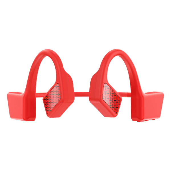 TIMI airpods Langattomat Bluetooth Bone Conduction kuulokkeet Bluetooth-yhteensopivat 5.0 langattomat kuulokkeet vedenpitävät urheilukuulokkeet punainen