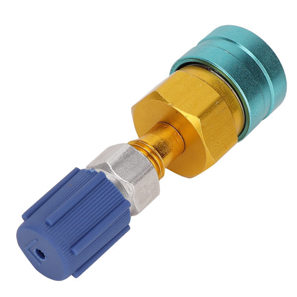 QC1234L+13LS5V1 R1234YF Lavtryk Hurtigkobling Bil AC Kølemiddel Fluorerede Væske Stik