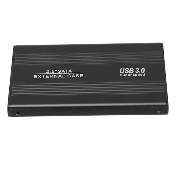 USB3.0 HDD-kabinett 2,5 tommer 5 Gbps Ultra tynn lett HDD-kabinett-adapter for bærbare datamaskiner for WIN 7 for WIN 10 Svart