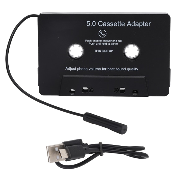 Bluetooth kassettadapter Bluetooth bandomvandlare MP3-spelare Ljudkonverterare för bil++