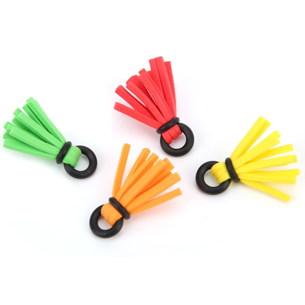 4 st Fly Fishing Float Skum Strike Indicators Drift Hook Positionering Floats Bobbers 4 Färger Blandade