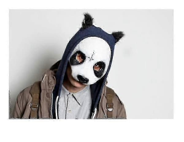 Pandamask til voksne og børn, udklædningsfester, Halloween[BEMS]