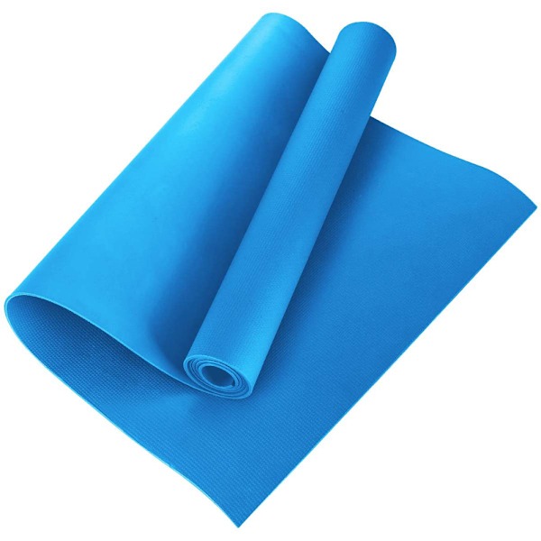 Slank Anti-Skrid Yoga Måtte til Hjemmegymnastik - 4MM EVA Fitness Måtte til Pilates og Yoga
