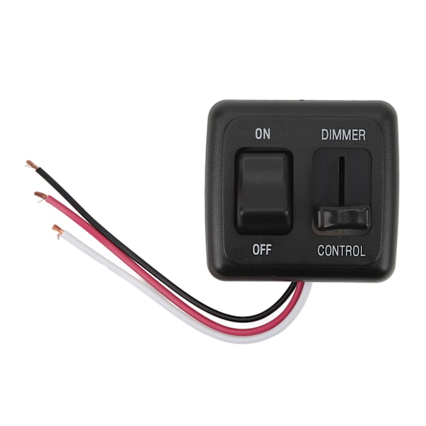 12V DC-vippströmbrytare med hög sidodimmerkontroll för LED Halogen Glödlampa RV Car Truck Strip