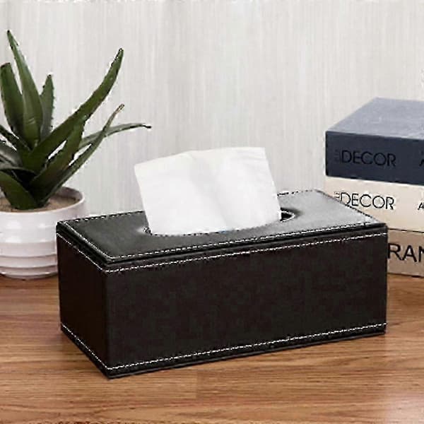 servietæske - velegnet til almindelige rektangulære servietæsker - XN Musta