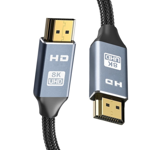 HD Multimedia Interface Kabel 8K Delayless HD Video Display Kabel til TV Laptop Projektor 3.3ft Connect Kabel