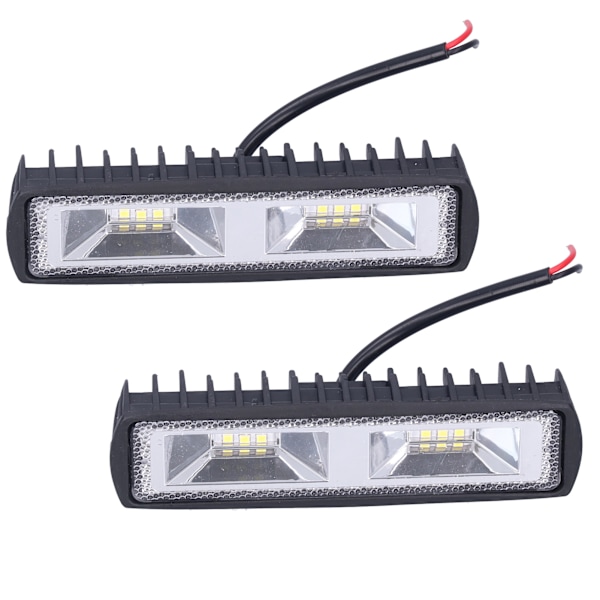 Par arbejdslygter 12 LEDs 36W 12‑24V Projektør til motorcykel lastbil Båd Traktor Trailer Offroad