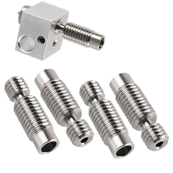 3D-printer Heatbreak Throat 8 stk. kompatibel med E3D V6 Hotend Extruder Alle