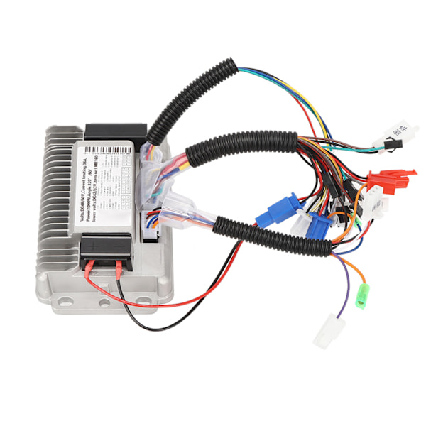 Børsteløs Controller til 1000W Elcykler - Universal 3 Tilstande, Sinus Bølger, 60V-72V, Støbt Aluminiumskal