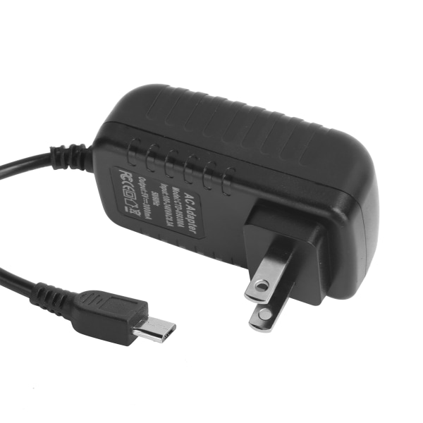 TIMH strømforsyning for Raspberry Pi 5V 3A med bryterknapp integrert mikro-USB-adapter 100-240VUS-plugg