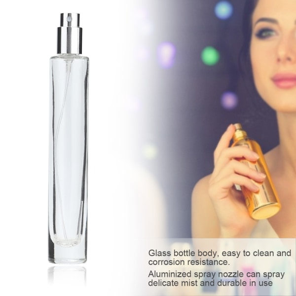 30 ml bærbar glas tom sprayflaske parfume kosmetik refill beholder til rejser -