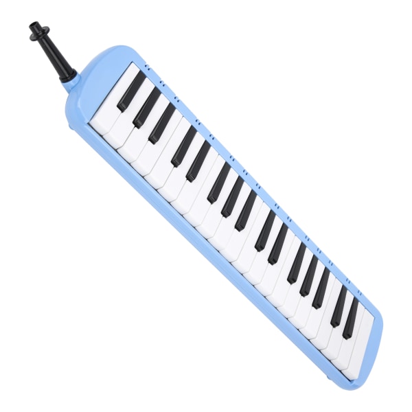 Melodica 37 Taster Keyboard Vindmusikinstrument til Begyndere Professionel Træning Blå