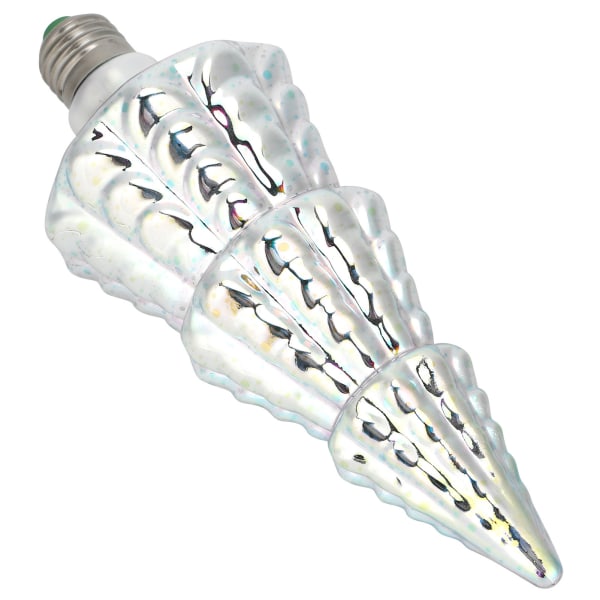 3D Stereoskopisk Innovativ E27 LED-pære Jul Festlig Dekorativ Lampe AC85‑265V/