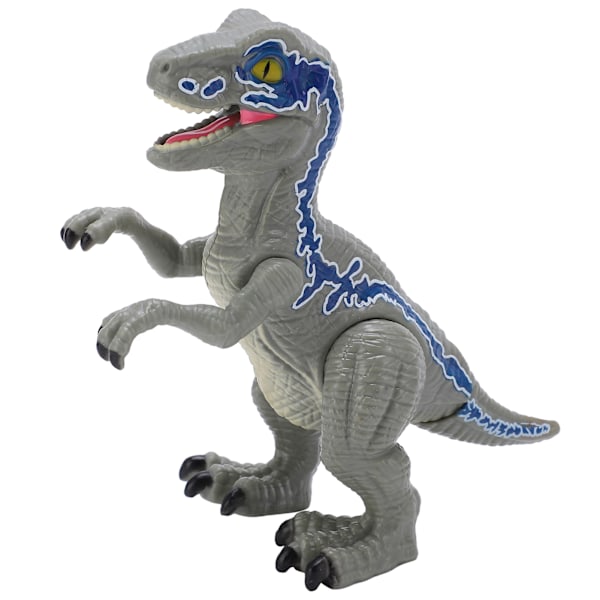 Barnevennlige Jurassic Dinosaurleker Modell PVC Simulert Morsom Solid Dinosaurmodellleker Velociraptor