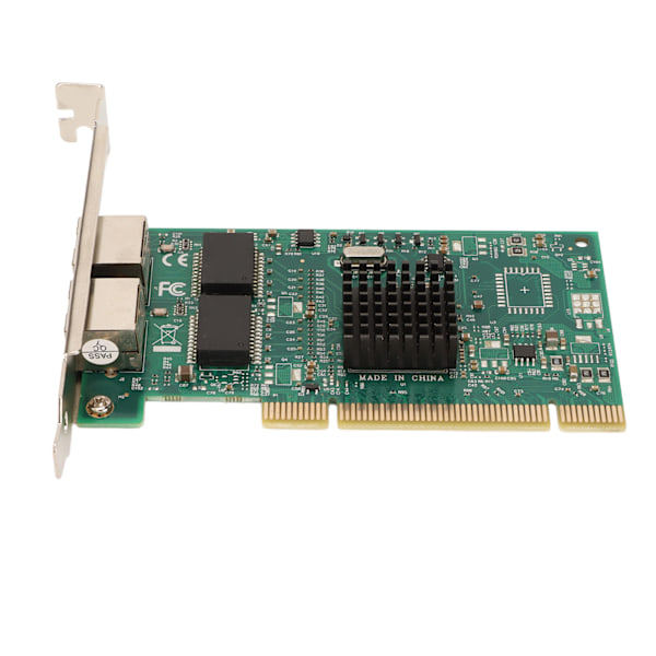 Dual Port Gigabit LAN Adapter Accelerationsfunktion 1000Mbps RJ45 Bidirektionel Belastningsbalancering PCI Internetadapter