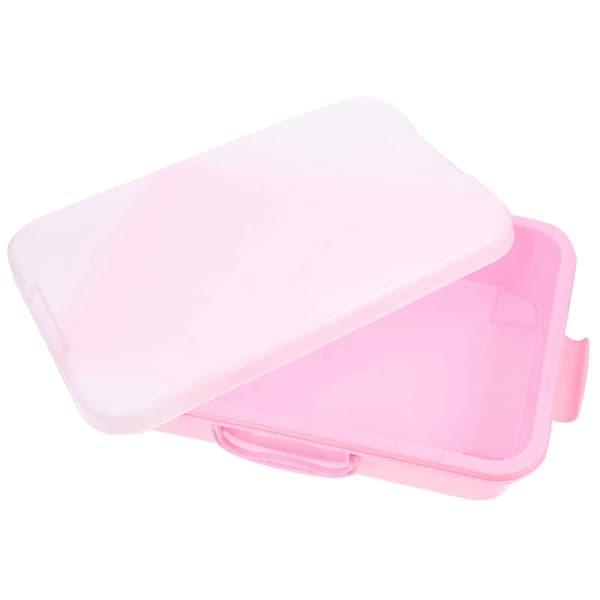 Sandlåda Barnleksak Bakgårdslek Bärbar Magmuskel Rosa Förvaring Hållbar 1-pack