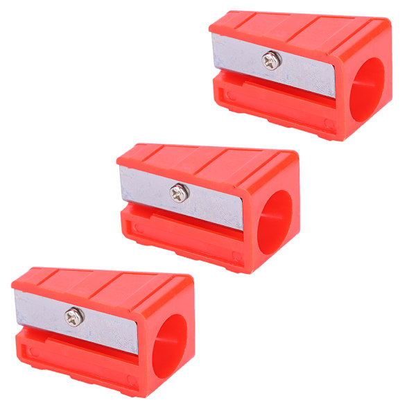 3 st Mini Bärbar Billjardköspets Trimmer Shaper Tapper Reparationsverktyg Tillbehör (Röd)