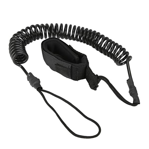 TPU Svart Elastisk Vattensport Fotlina Surfbräda Paddelbräda Ankel Fjäder Dragrem