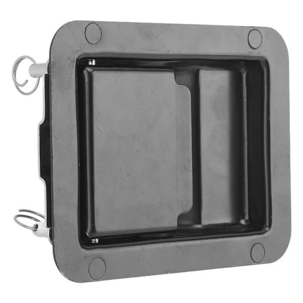 RV Työkalulaatikon Kahva Salpa 140 X 108 mm Peräkärryn Matkailuauton Kuorma-auton Upotettu Oven Lukko Työkalulaatikon Kahva Musta
