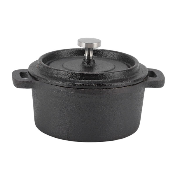 Traditionell Dubbel Holländsk Ugn med Tjock Gjutjärnskokkärl - 20CM Diameter