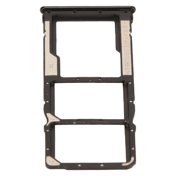 SIM-kort Slot Bakke Udskiftning SIM-kort Slot Holder til Xiaomi til Redmi Note 8 Telefon Sort