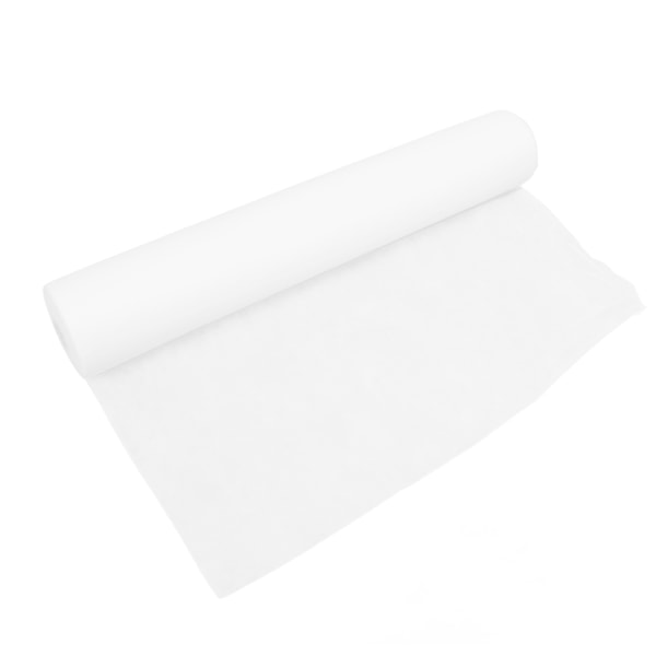 1 rulla kertakäyttöinen cover kauneussalonki hierontaniskatuen cover hierontapöydälle valkoinen ++/
