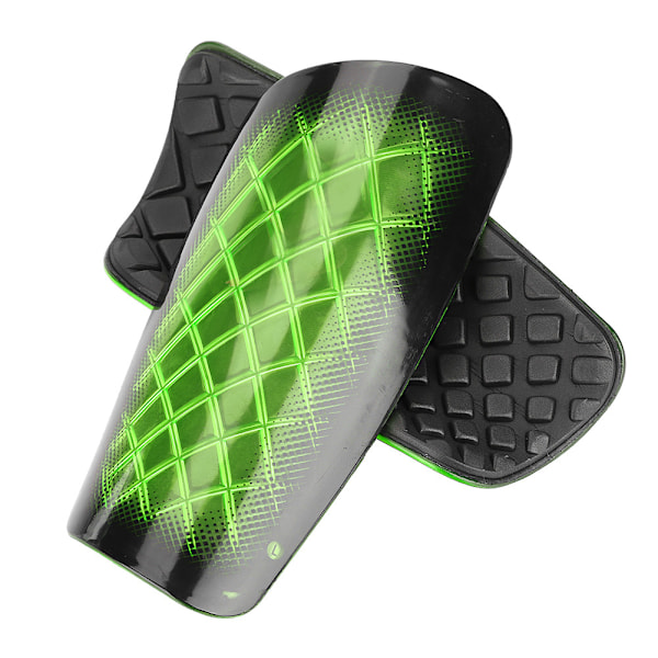 1 Par Fotbollsskydd för Vuxna Sport Shin Guards Bensskydd Grön