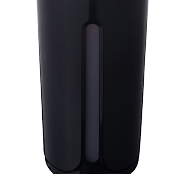 Luftfukter for bil 300 ml Kapasitet Fargerik nattlampe Mini USB Bærbar eterisk oljespreder for hjemmekontor Svart