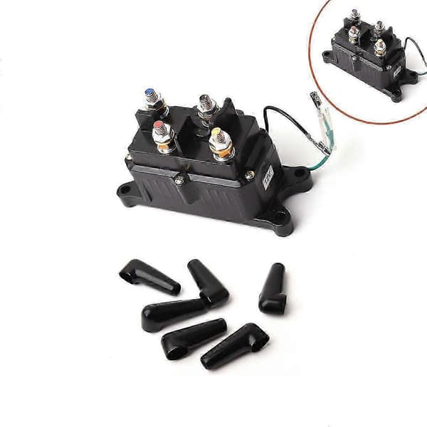 Spilmagnetrelæ til elektrisk spil 12 V kraftig opgradering svarende til 250 A amp til ATV UTV